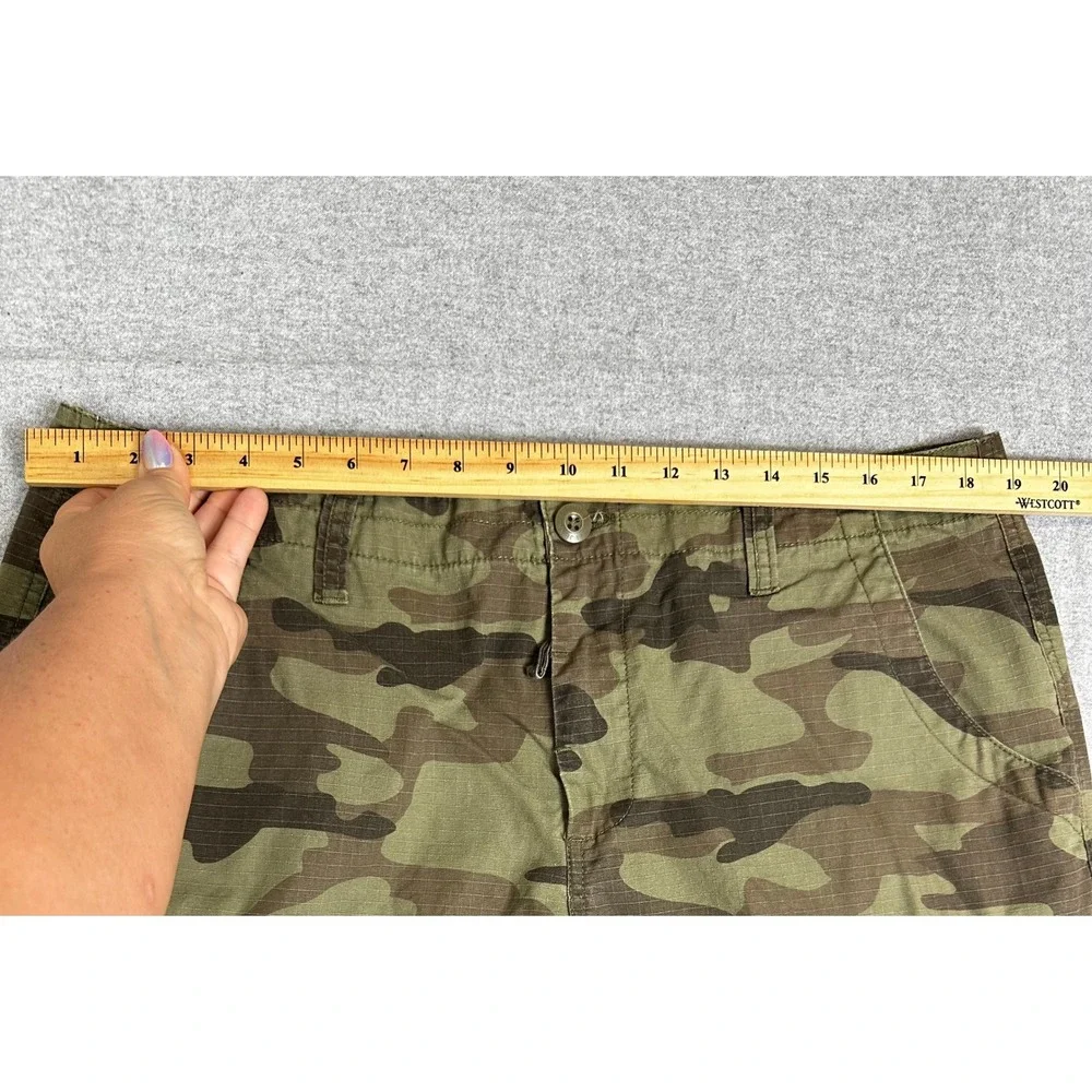 Buffalo David Bitton Camo‎ Cargo Shorts Mens 36 12
